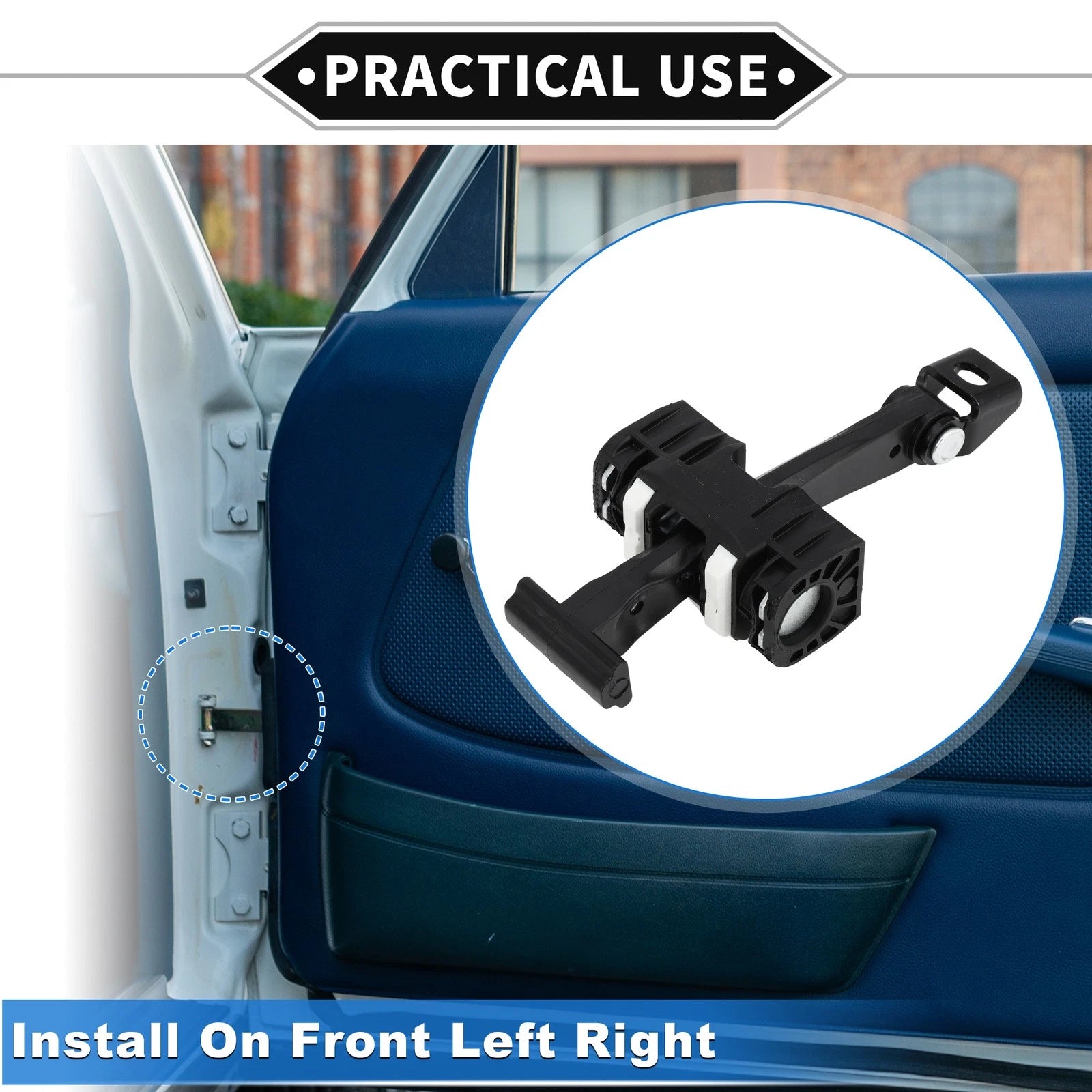 Front Left Right Door Check Strap Stopper Limiter for BMW (2000–2010)
