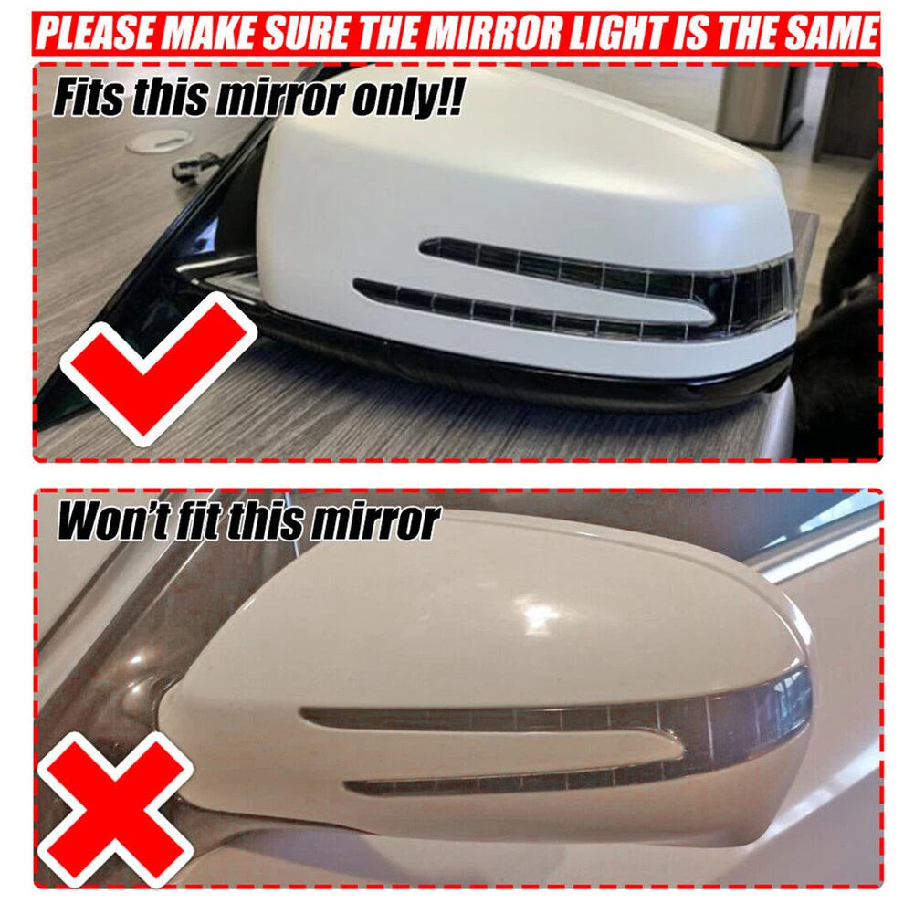 Rearview Mirror Turn Signal Light for Mercedes-Benz A B C E S CLA GLA Class