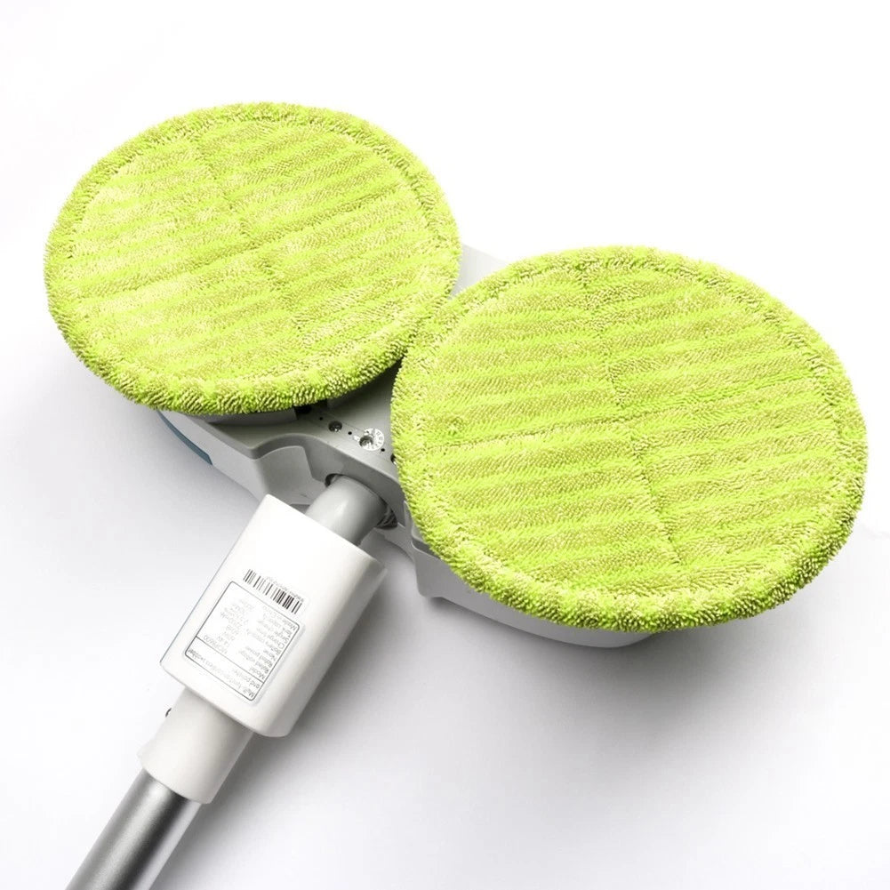 Round Green Mopping Cloth for Electric Mop (16cm) Replacement Part
