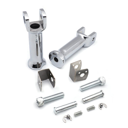 Passenger Foot Peg Support Clevis Kit for Harley Softail (2018–2024)