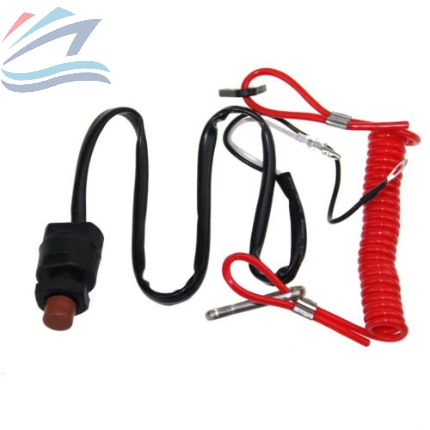 Kill Stop Switch & Safety Lanyard for Yamaha Outboard Motor (2-Stroke)