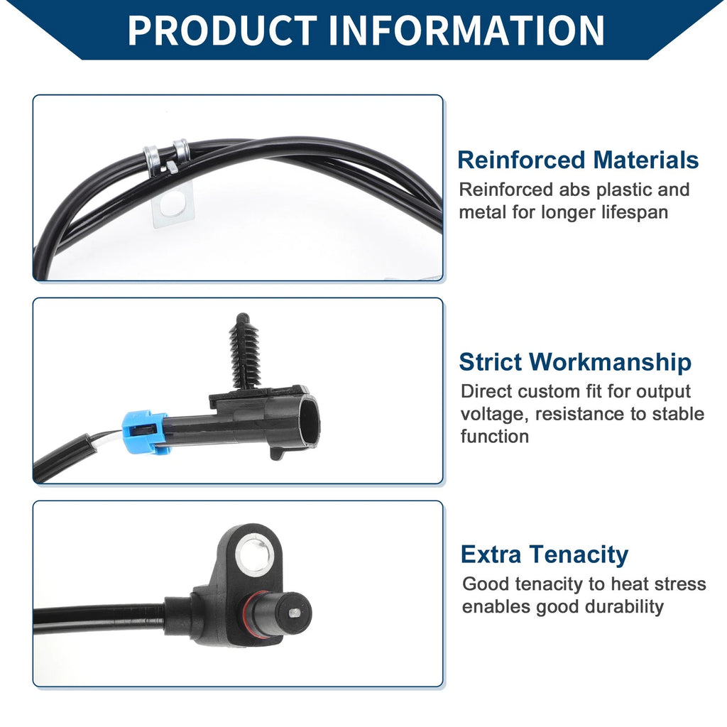 ABS Wheel Speed Sensor Replacement for Chevrolet Astro AWD Right (1985–2005)
