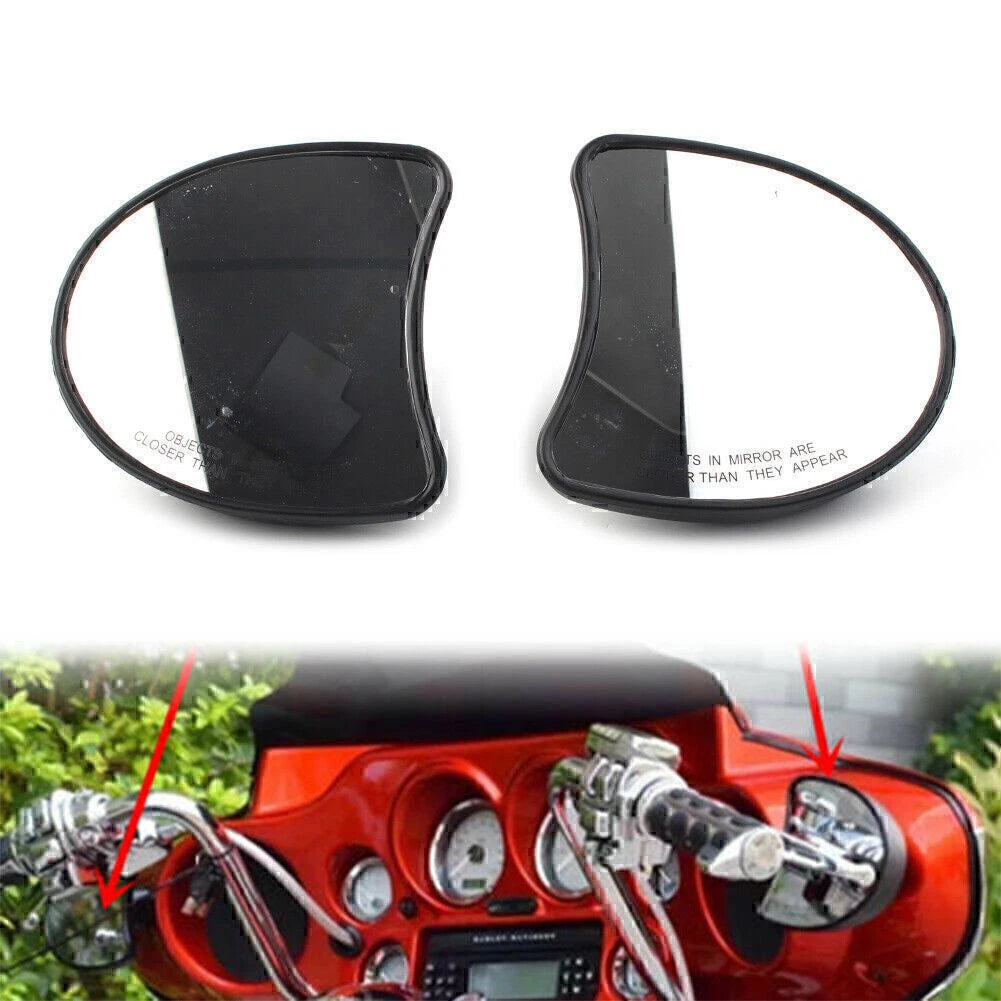 2X Inner Fairing Mount Rearview Mirror for Harley Street Glide FLHX FLHTK (2014–2023)