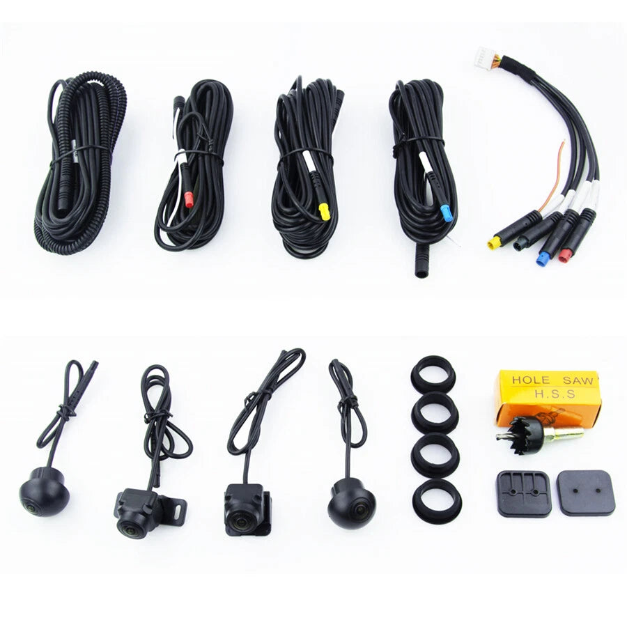 3D 360° Surround View Camera Set for