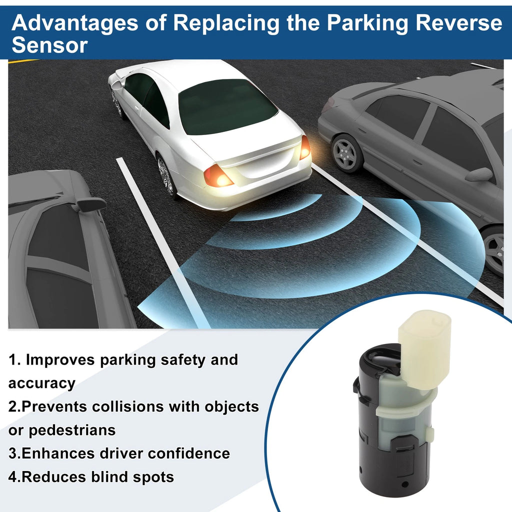 1 Pc Reverse Backup Parking Sensor for BMW 3 Series E46 (1997–2007) No.66207895660