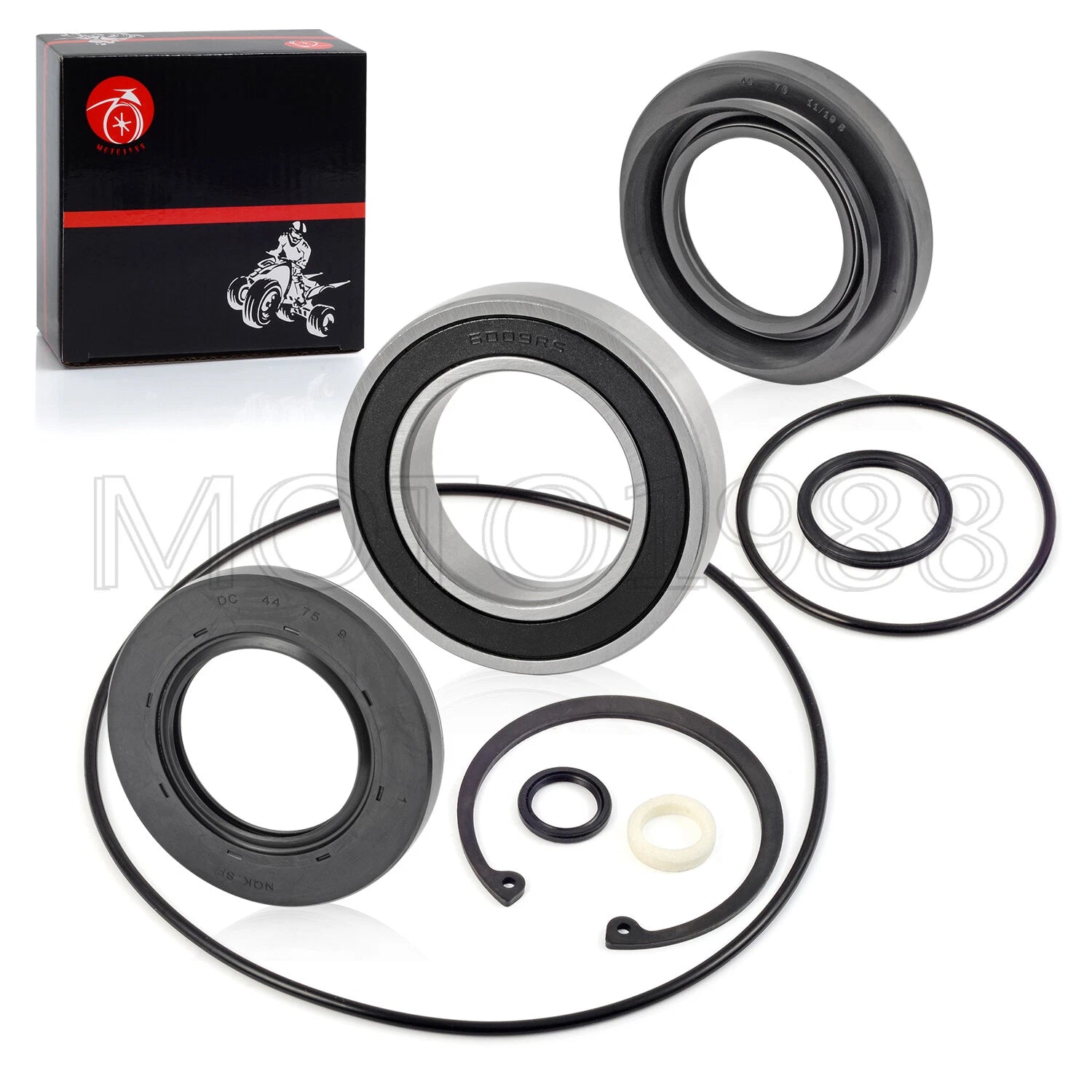 Rear Brake Drum Seal Bearing Kit for Honda Rancher 420 TRX420 (2007–2013)