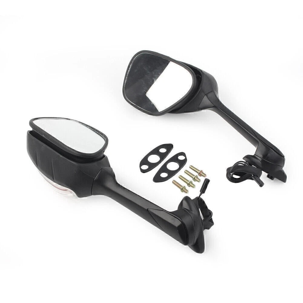 Rearview Mirrors with Turn Signals for Suzuki GSXR1000 (2006–2015)
