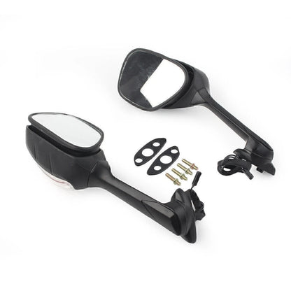 Rearview Mirrors with Turn Signals for Suzuki GSXR1000 (2006–2015)