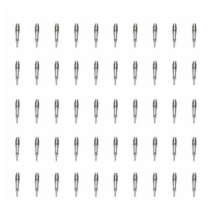 50 Pack Spare Pins for Watch Band Strap Link Remover Tool Kit