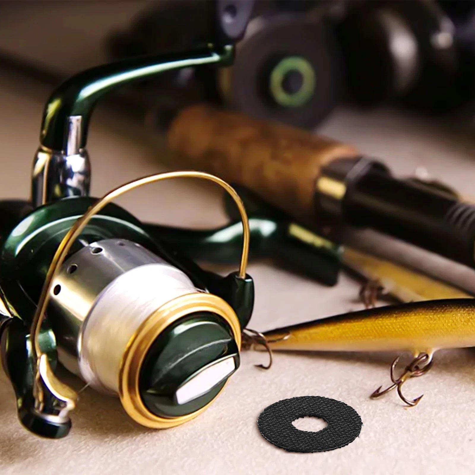 Carbon Fiber Drag Washer for Baitcasting Reel (Performance)