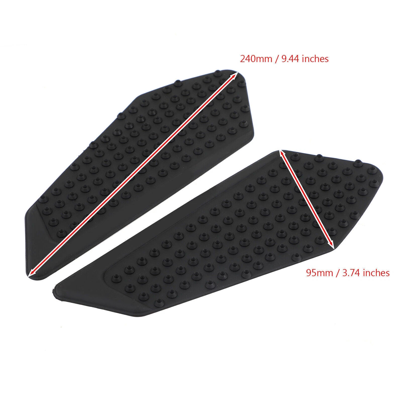 Side Tank Traction Grip Knee Pads for Honda CBR650F (2014–2021) T9