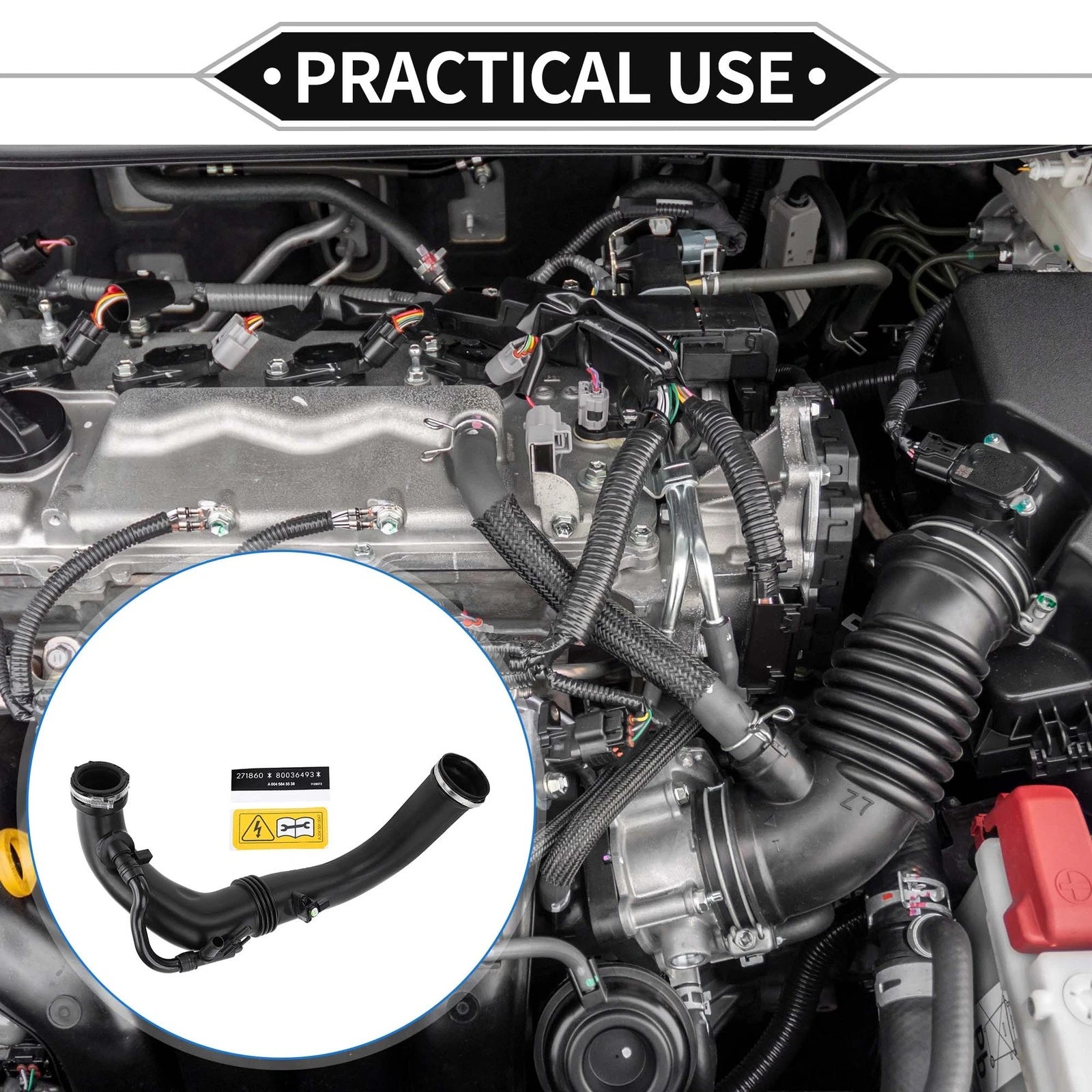 Car Intake Hose Replacement for Mercedes-Benz C-Class W204 (2012–2015)