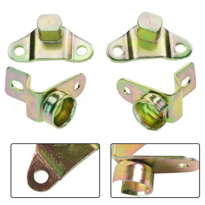 4Pcs Tailgate Hinge Kit for Chevy For Silverado For Sierra Installation Ready