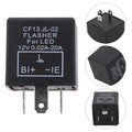 3 Pin LED Flasher Relay for Universal Applications (2010–2023)