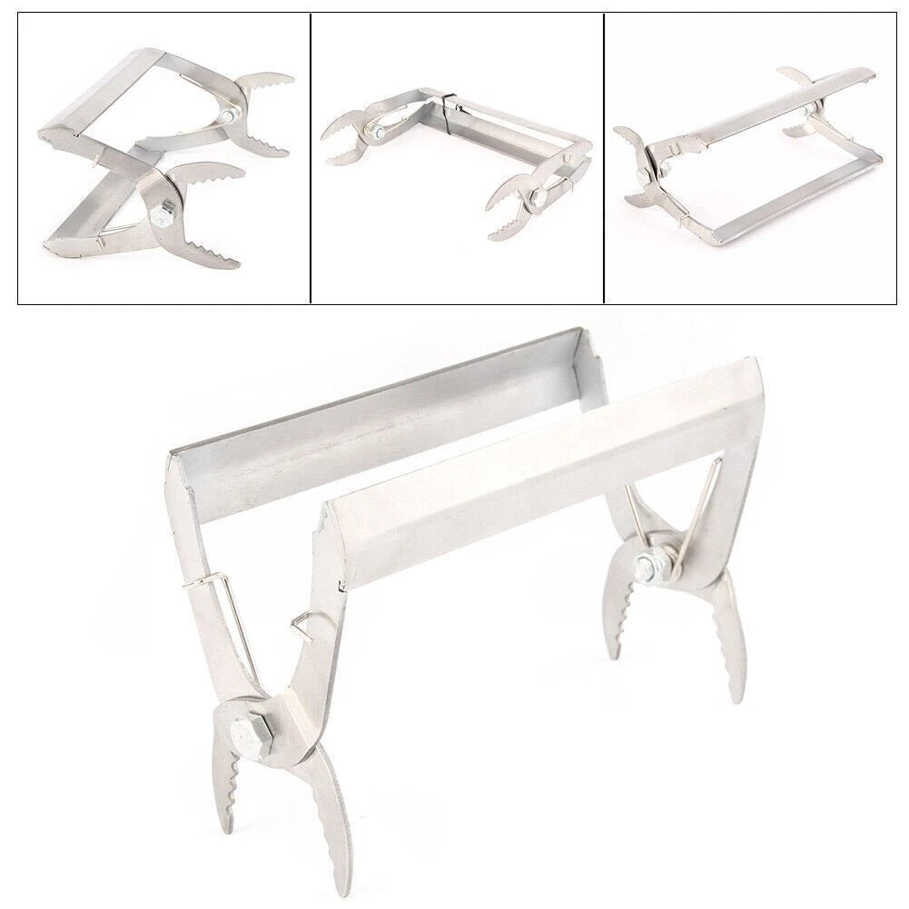 5" Stainless Bee Hive Frame Grip Holder Lifter Beekeeping Equipment Guard Tool