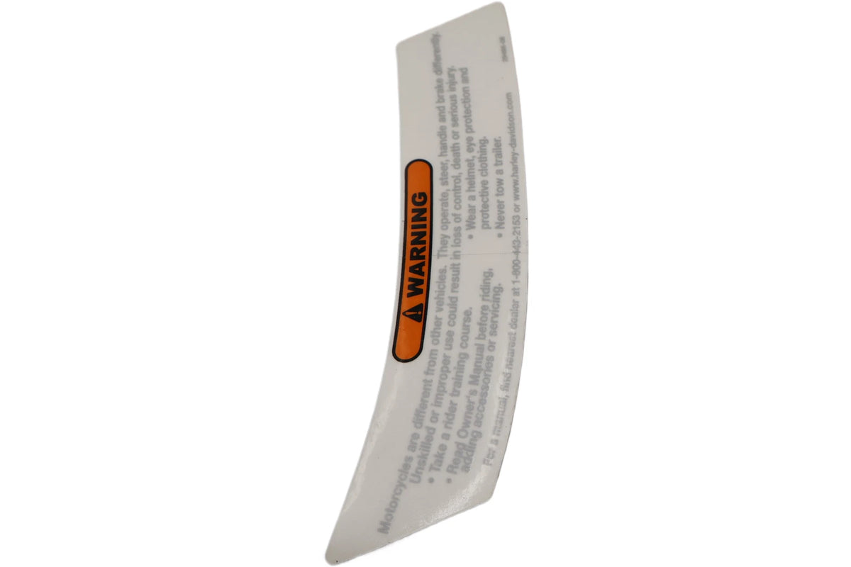 OEM Air Cleaner Warning Label for Harley-Davidson Sportster (2009–2013)
