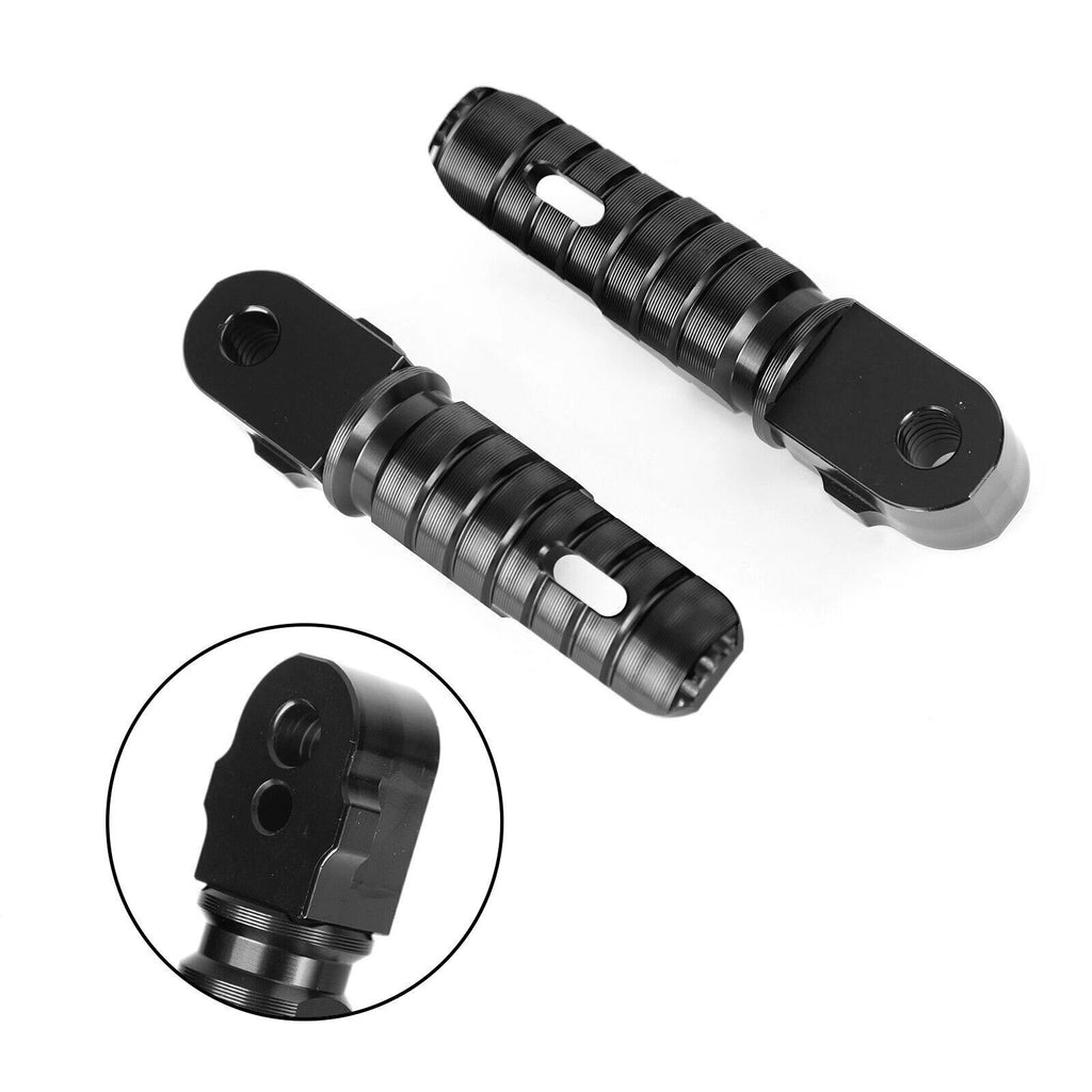 Rear Footrests Foot Pegs for Peugeot Speedfight 4 50 125 150 (All Years) T9 Black