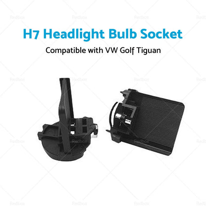 H7 Headlight Bulb Socket Retainer Holder for VW Golf Tiguan