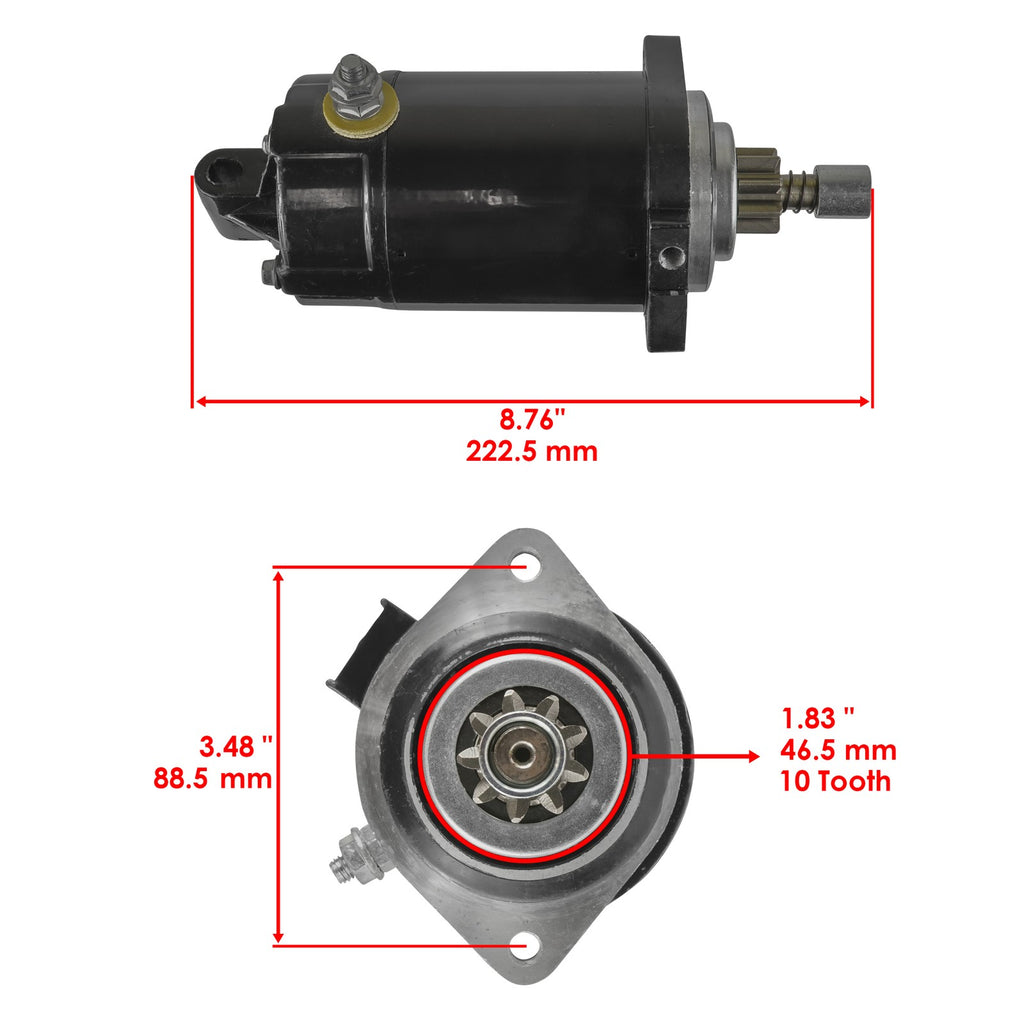 Starter Replacement for Yamaha Outboard 40HP 2-stroke (1997–2005)