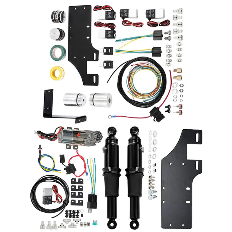 Front Air Ride Lowering Kit for Harley Electra Glide (2014–2025)