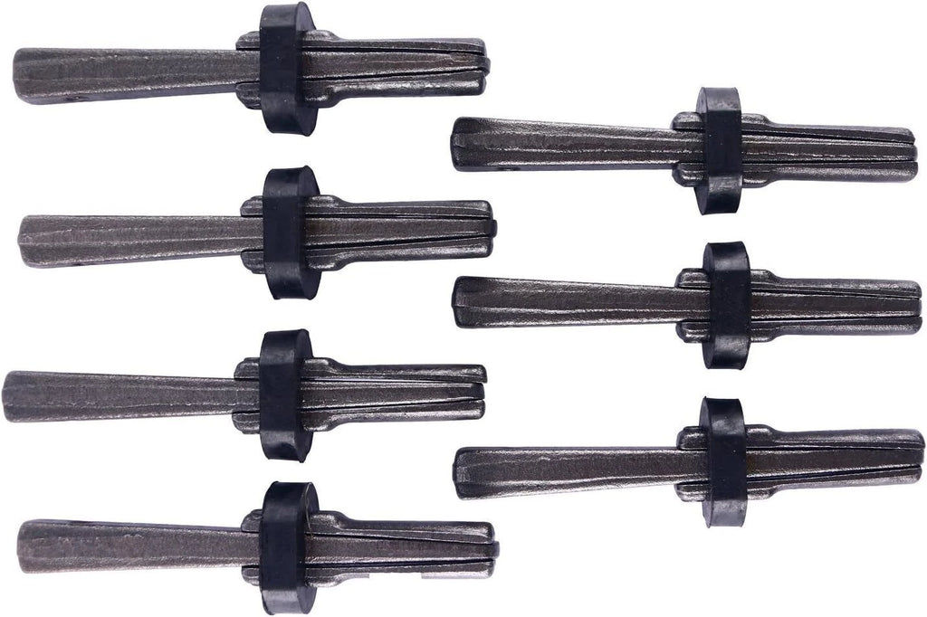 14 Pcs 9/16" Stone Splitting Wedges Feathers Shims Hand Tools for Rock Splitting