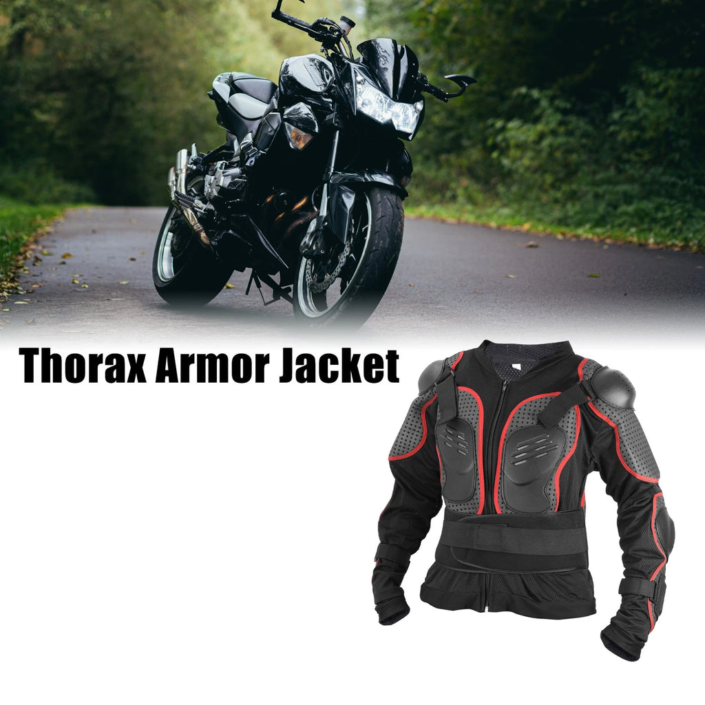 3XL Riding Protective Suit Replacement for Dirt Bike Motorcycle Off-Road (Red)