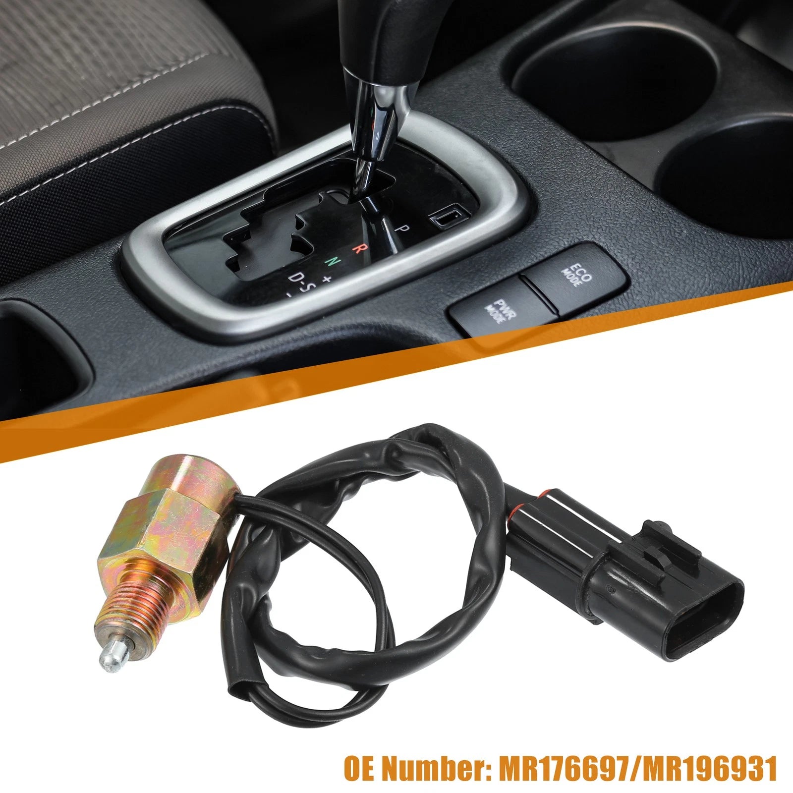 Neutral Safety Switch Back Up Lamp Replacement for Mitsubishi Montero (1999–2006)