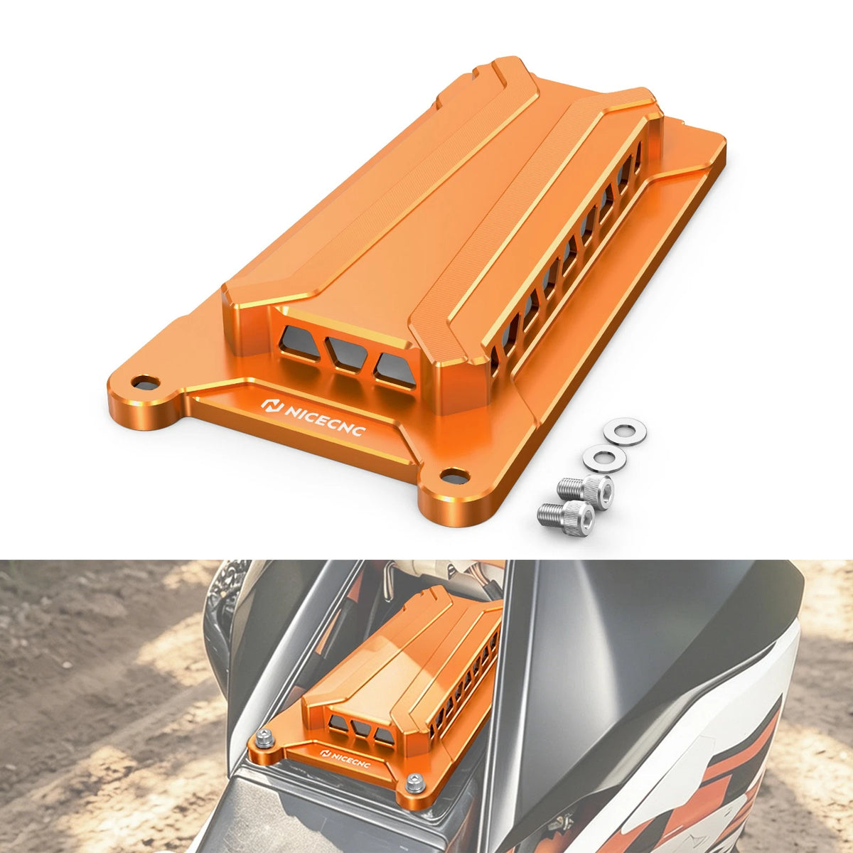 Air Filter Box Cover Protector for KTM 690 Enduro R/SMC/SMCR/RALLY (2008–2025)