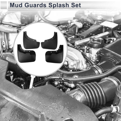 Set of 2 Mud Flaps Splash Guards for Audi Q7 (2006–2015)