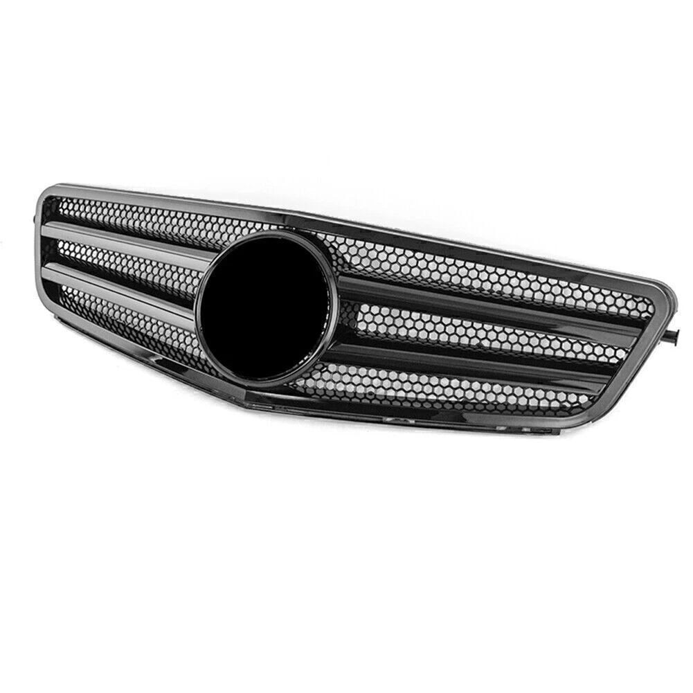 Front Grille Gloss Black for Mercedes Benz C Class W204 (2007–2014)