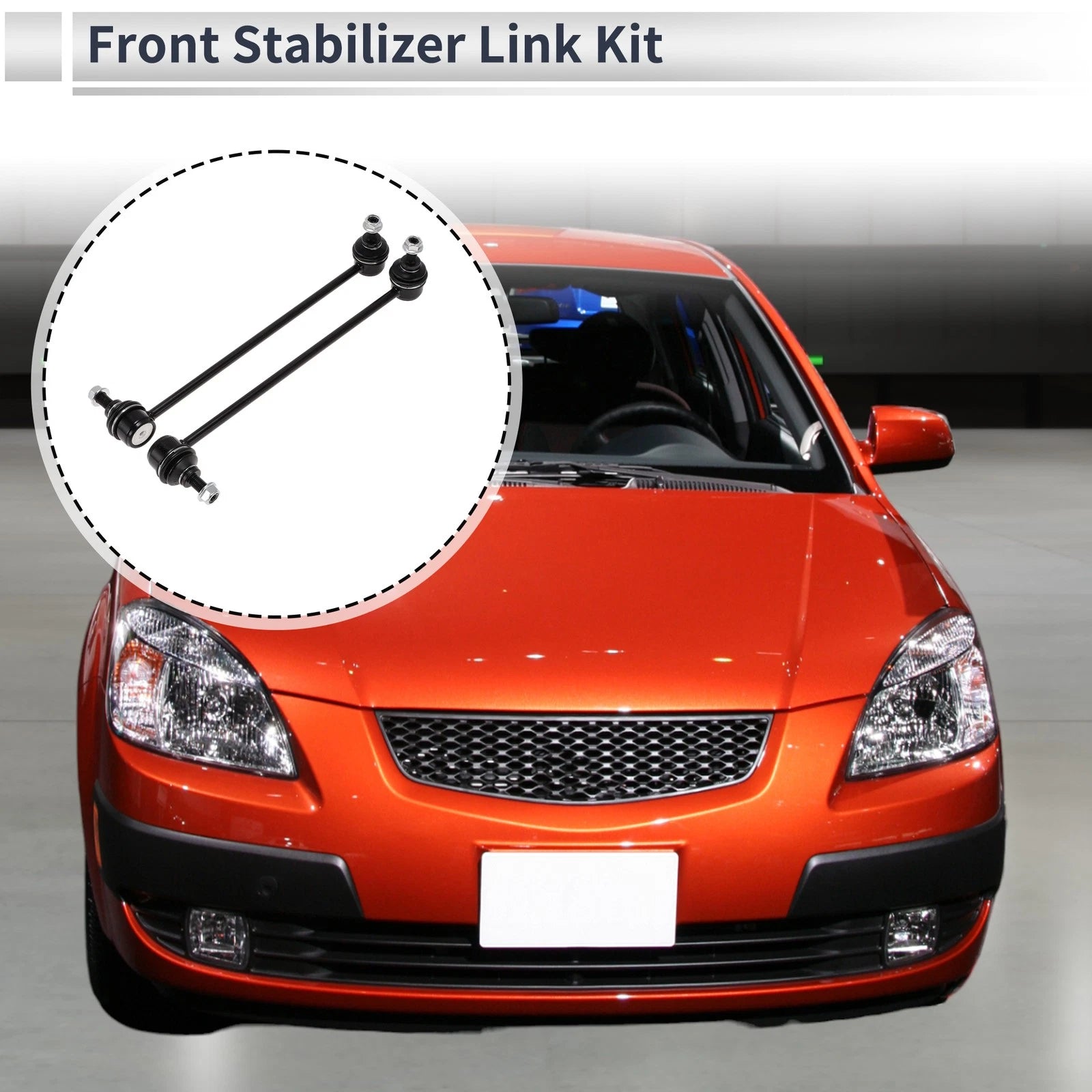 Front Stabilizer Bar Links Replacement for Hyundai Accent 1.6L (2006–2010)