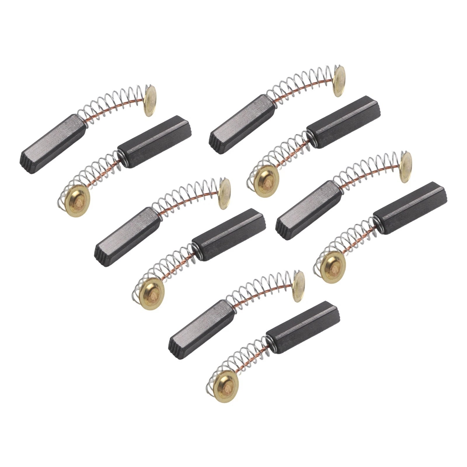 Carbon Brushes for Power Tool (20x6x6mm, Spring Length 30mm)