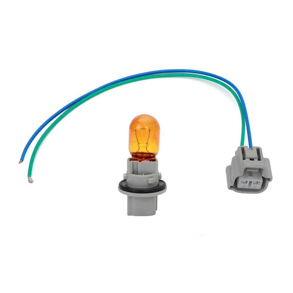 Headlight Turn Signal Corner Light Socket w/Connector for Toyota Highlander RAV4 (2001–2023)