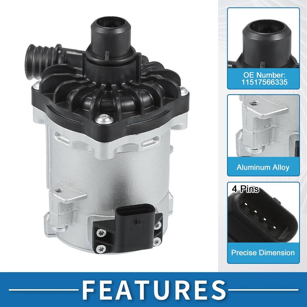 Electric Water Pump Replacement for BMW 530i and 540i (2017–2017)