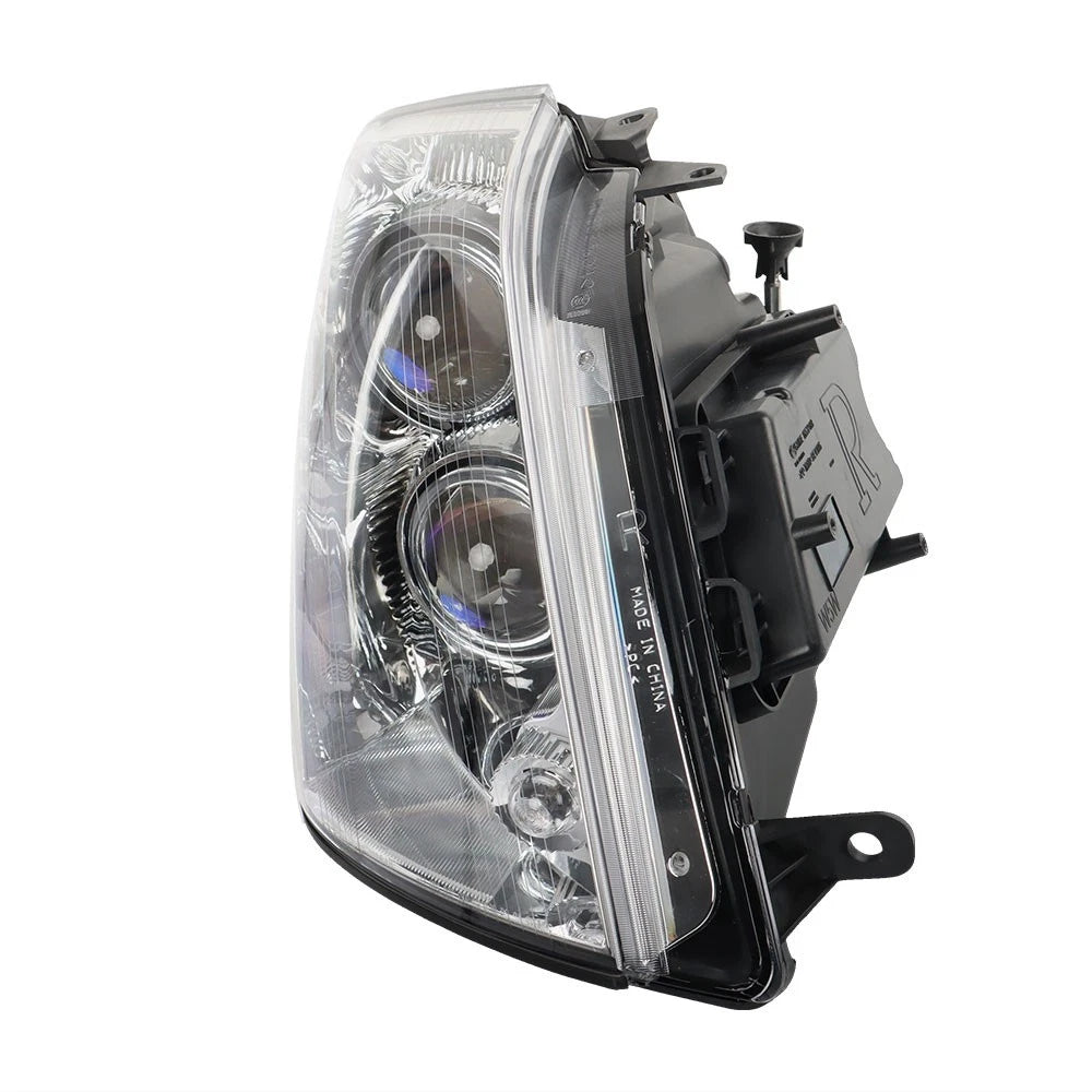 Headlight Assembly for Cadillac STS (2005–2011) Right Side Black Halogen