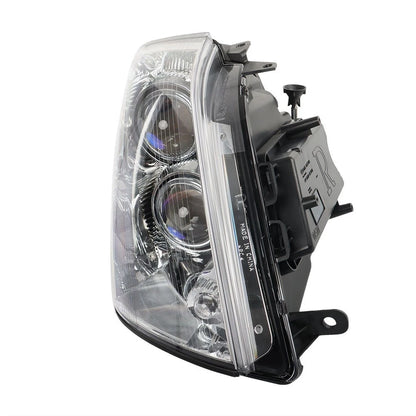 Headlight Assembly for Cadillac STS (2005–2011) Right Side Black Halogen