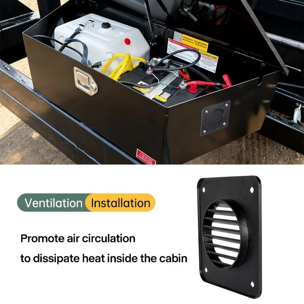 Battery Box Ventilation Cover for RV (Heat Dissipation)
