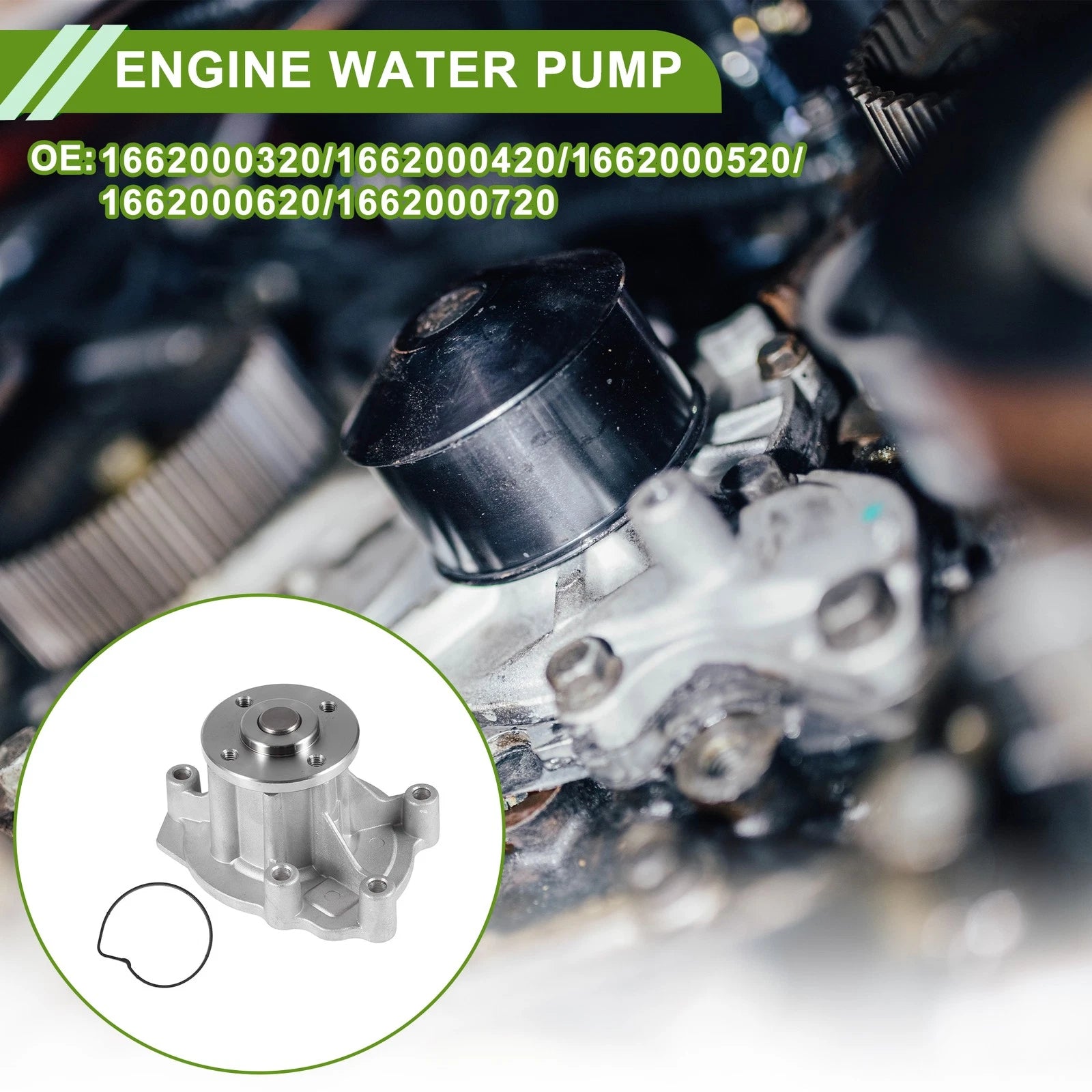 Engine Water Pump Replacement for Mercedes-Benz A-Class (2013–2018)