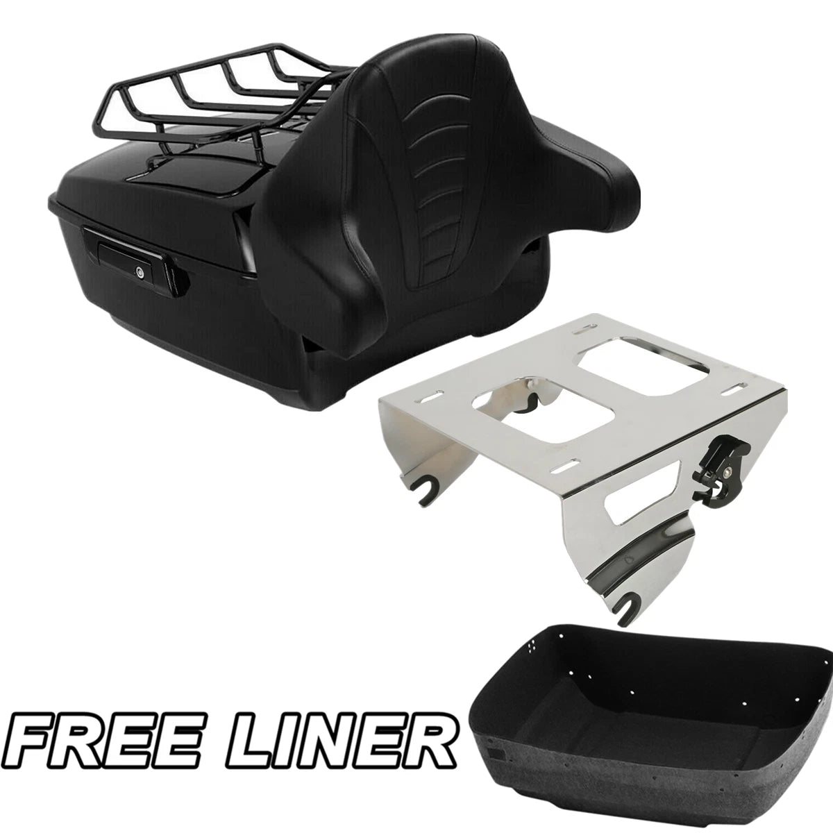 Solo Rack for Harley Street Road Glide King (2014–Present)