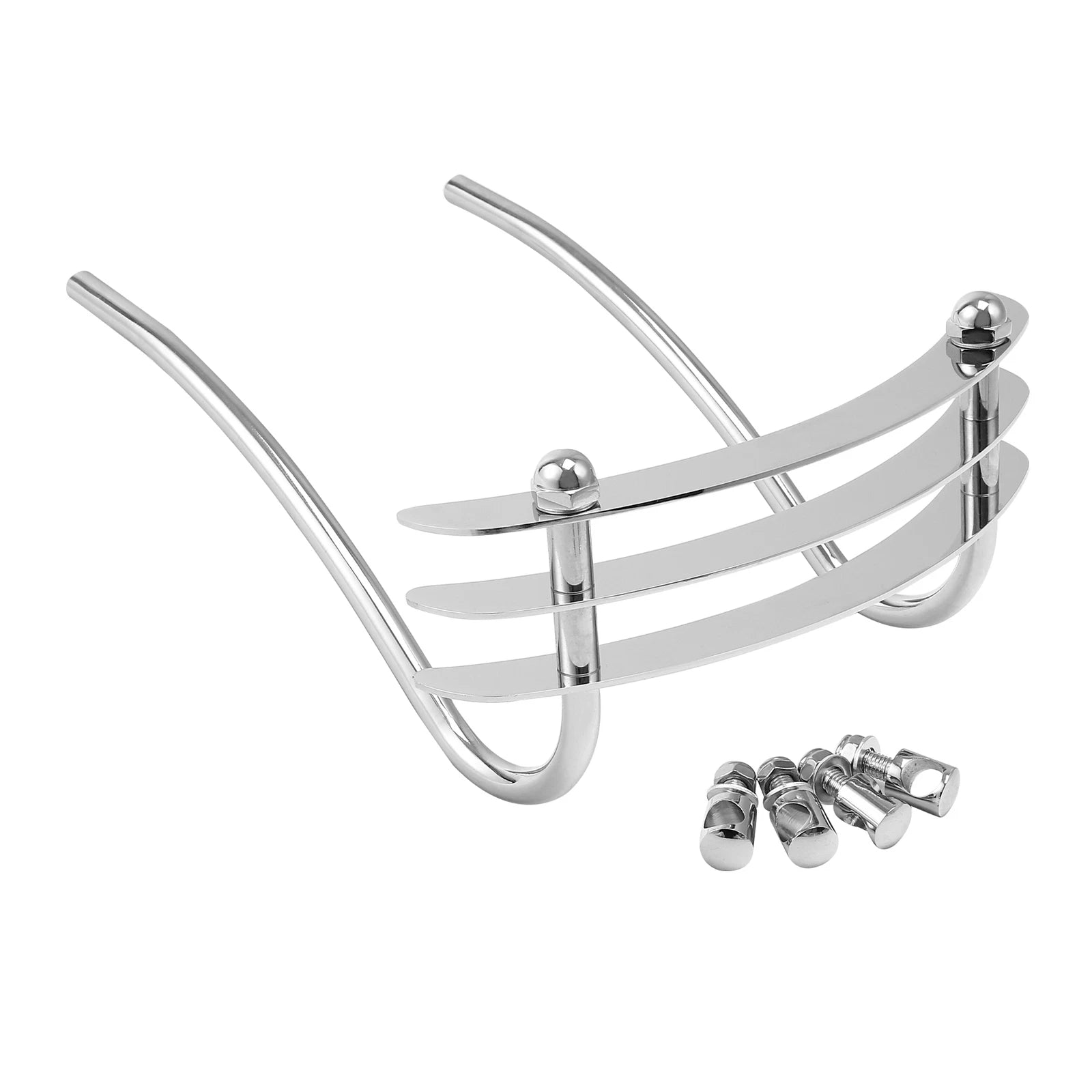 Chrome Front Fender Bumper Grill for Harley Softail Springer