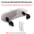 Adjustable Windshield Extension Spoiler for Motorcycle (PE T9)