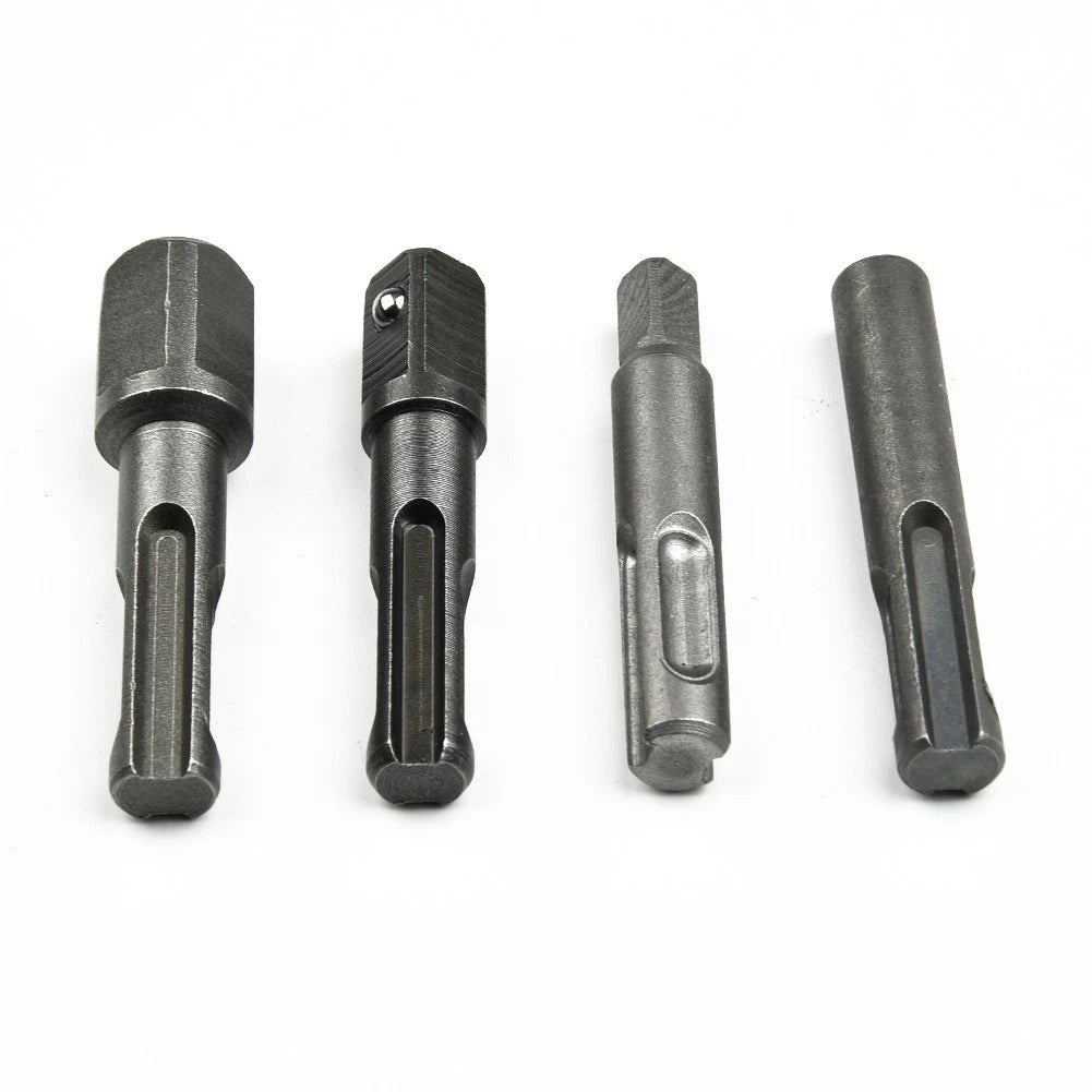 Set of 4 Heavy Duty SDS PLUS Adapter for Electric Tools