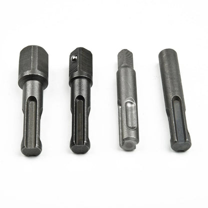 Set of 4 Heavy Duty SDS PLUS Adapter for Electric Tools