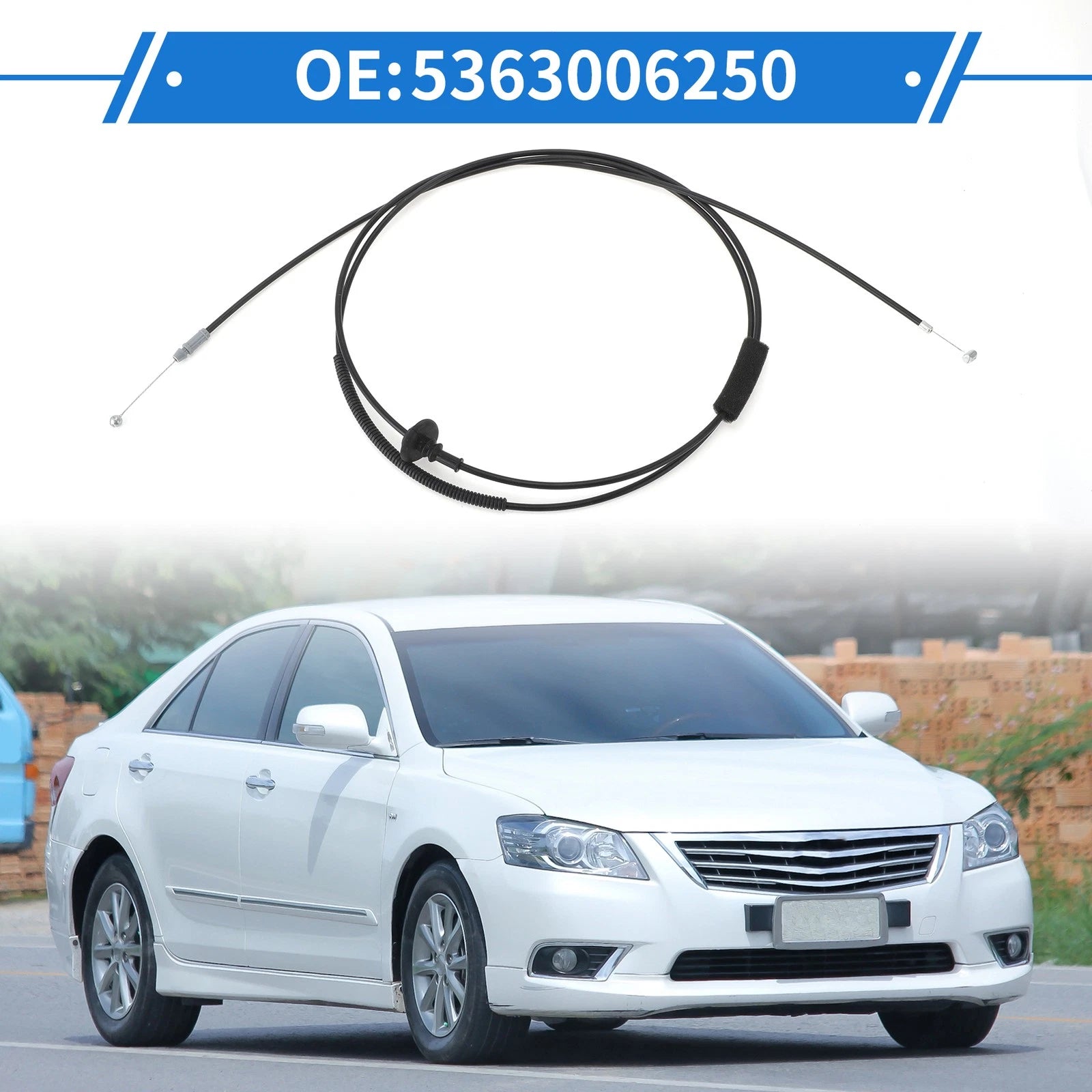 Hood Release Cable OEM Replacement for Toyota Camry Hybrid (2017–2025)