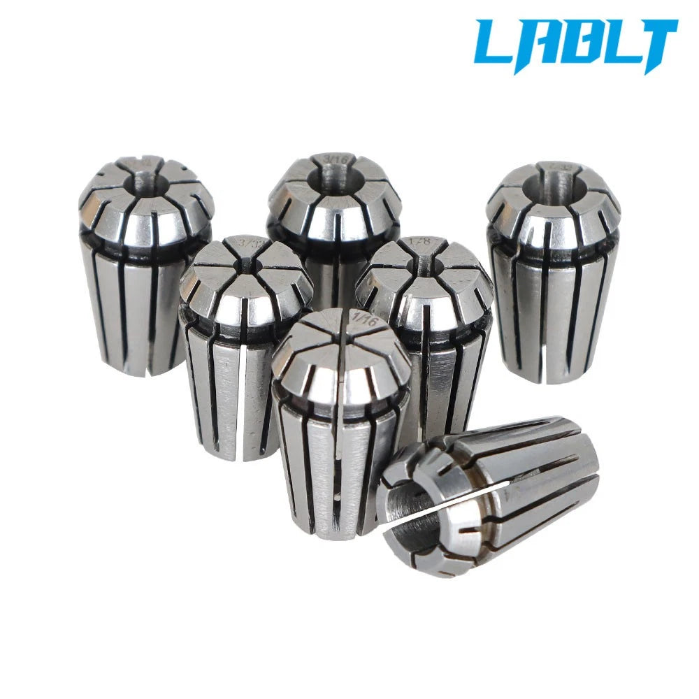 7PCS ER11 Spring Collet Set for Milling Lathe Tool Engraving Machine