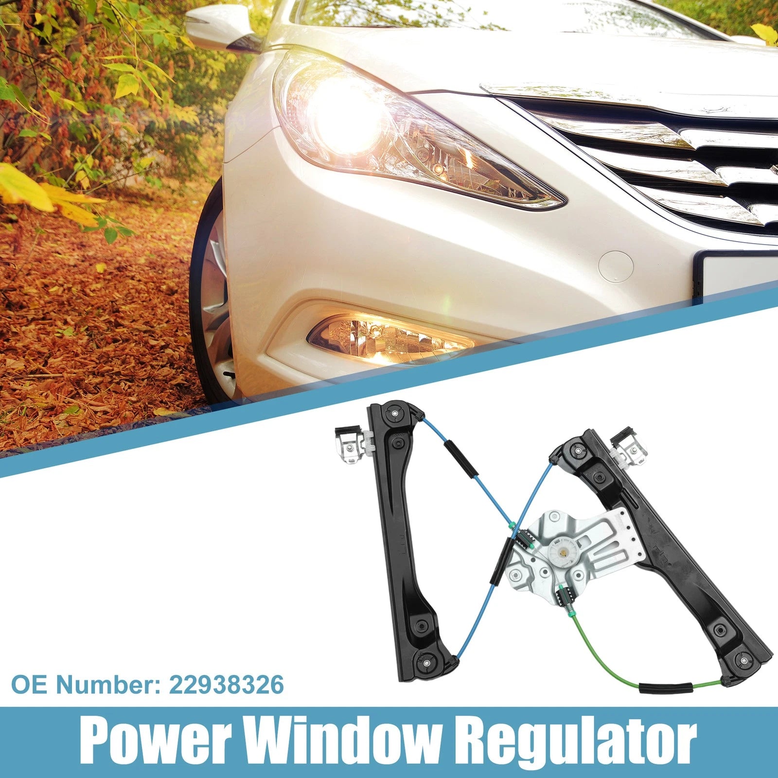 Front Left Power Window Regulator Replacement for Chevrolet Volt (2011–2015)