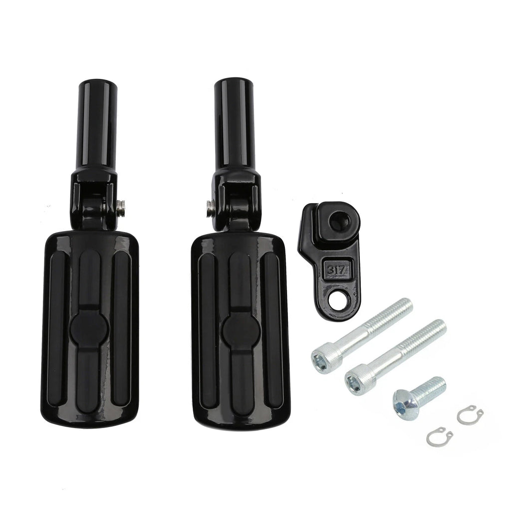 Passenger Footpeg Mount Bracket for Harley Softail Slim (2012–2017) & Cross Bones (2008–2011)