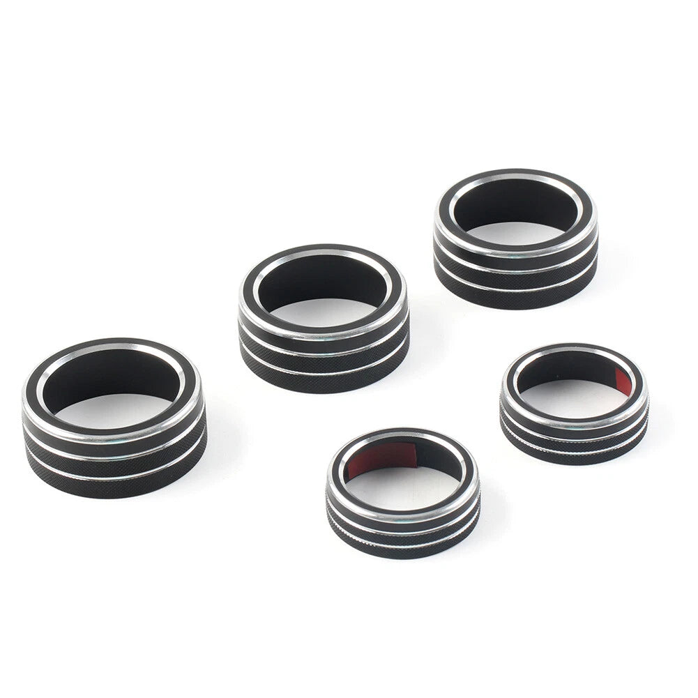 Control Switch Knob Ring Cover Trim for Honda Accord (2018–2022) Black