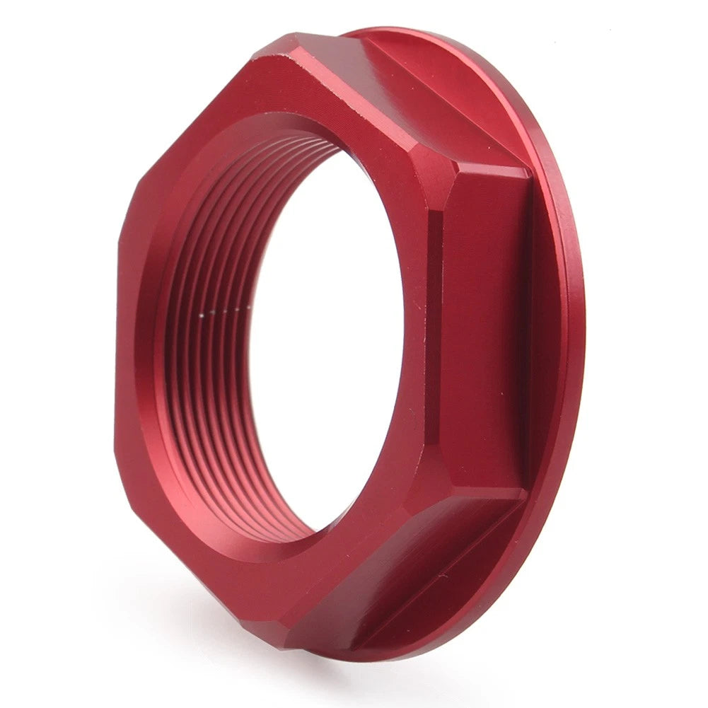 Triple Tree Stem Yoke Center Hole Nut for Motorcycle Universal