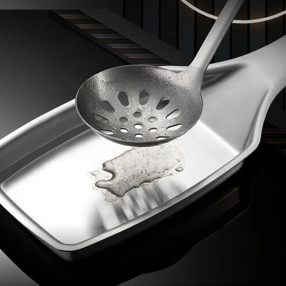 Stainless Steel Spoon Rest for Cooking Tools (20.5 cm x 10 cm)